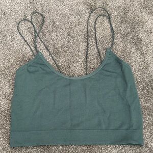 Urban Outfitters Teal Crop Top
